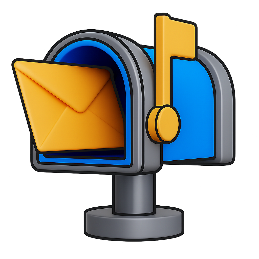 EDDM direct mail marketing mailbox delivery icon